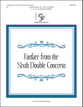 Fanfare from the Sixth Double Concerto Handbell sheet music cover